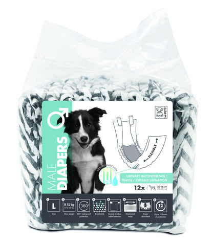 DIAPERS- Male Dog