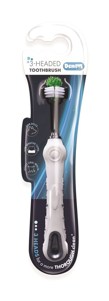 M-Pets 3-Headed Toothbrush