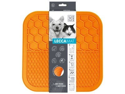 M-Pets Lecca Lick Mat – Orange