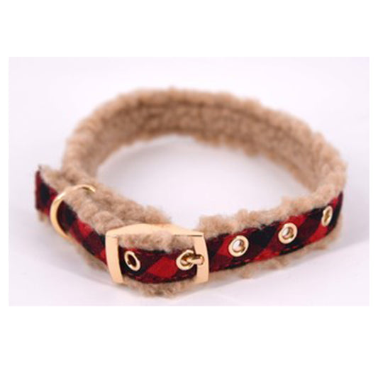 Plush Lumberjack Collar