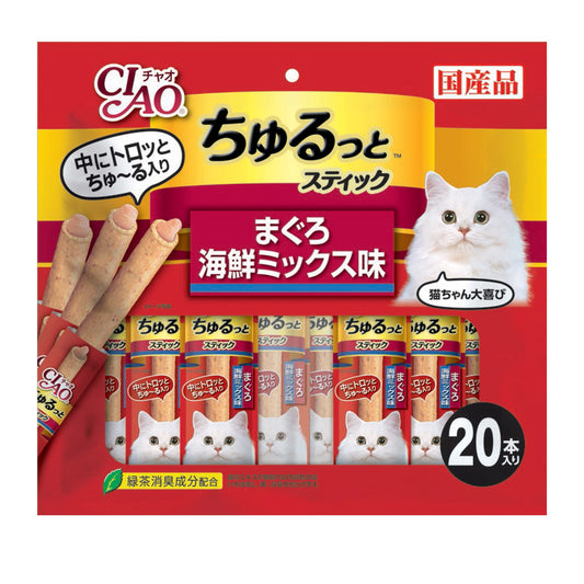 Ciao- Tuna Seafood Mix (20pcs/pk)