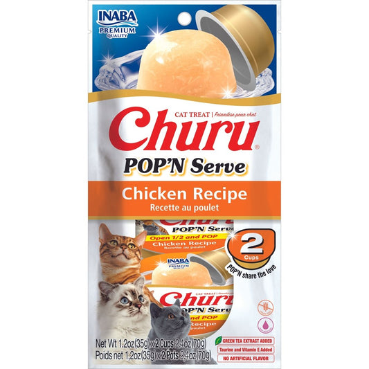 Inaba Churu Pop'n Serve Chicken Recipe