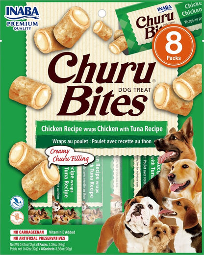 Inaba- Churu Bites Chicken Recipe wraps Tuna with Scallop Recipe