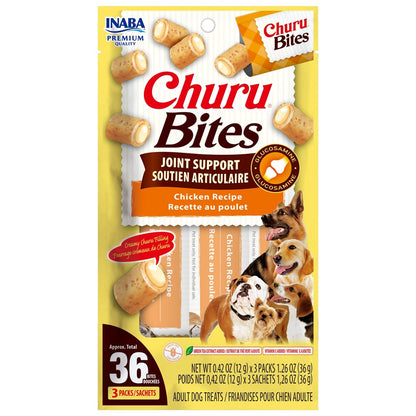 INABA Churu Bites-Dog-Joint Support Chicken Recipe-Functional Treat