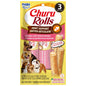 INABA Churu Rolls-Dog- Joint Support Chicken with Salmon Recipe-Functional Treat