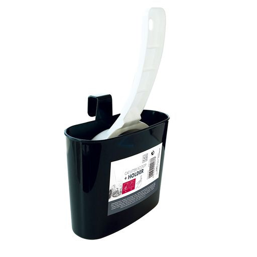 Cat Litter Scoop + Holder