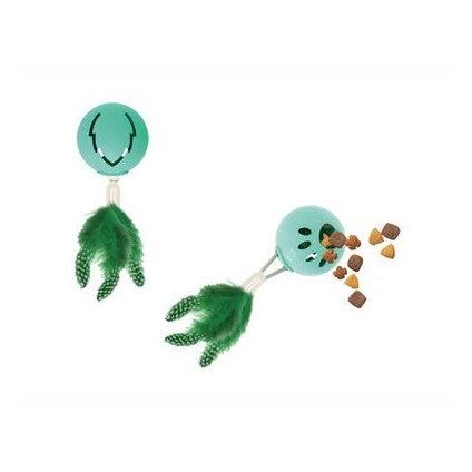TAMPO Cat Toy - Leaf with treat dispenser