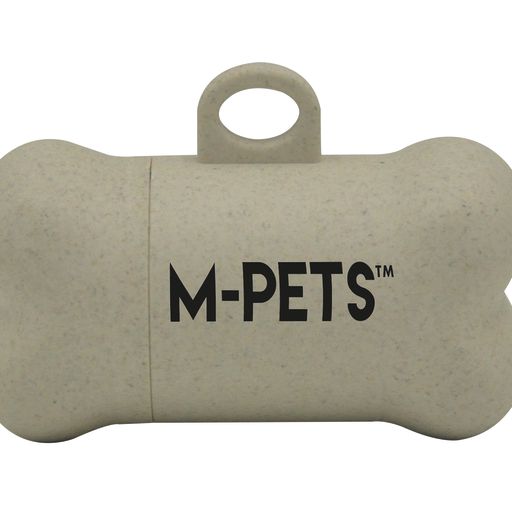 POO BAMBOO Waste Bag Dispenser with natural Vegetable