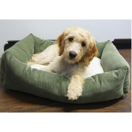 Forest Green Cord/Fleece Square