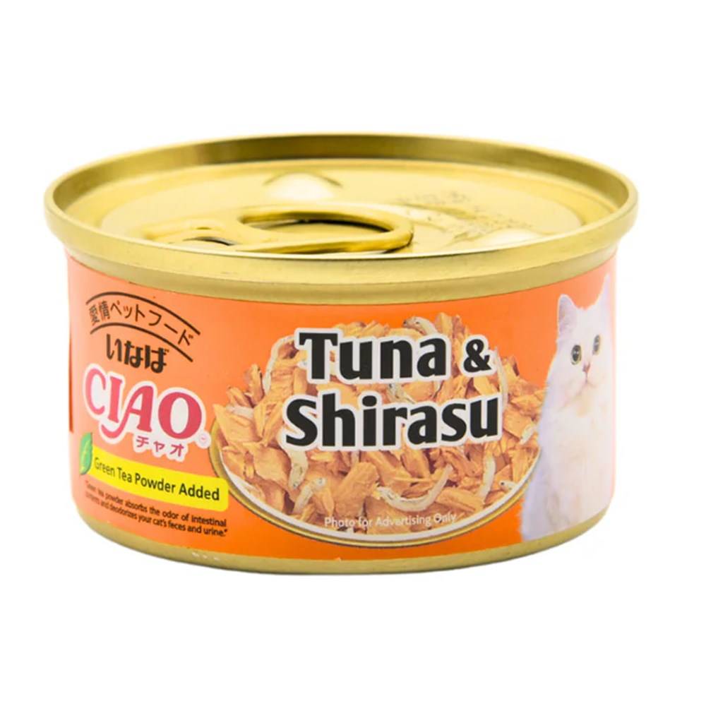 Ciao- Tuna White Meat & Baby Sardine Can