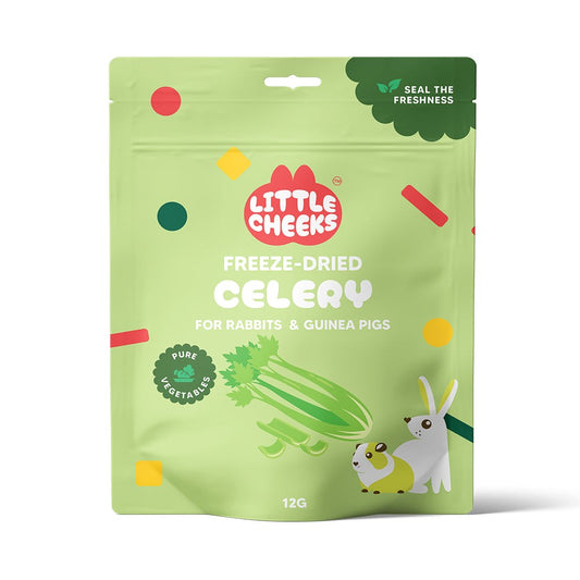Little Cheeks Freeze Dried Celery for Small Animal 12g