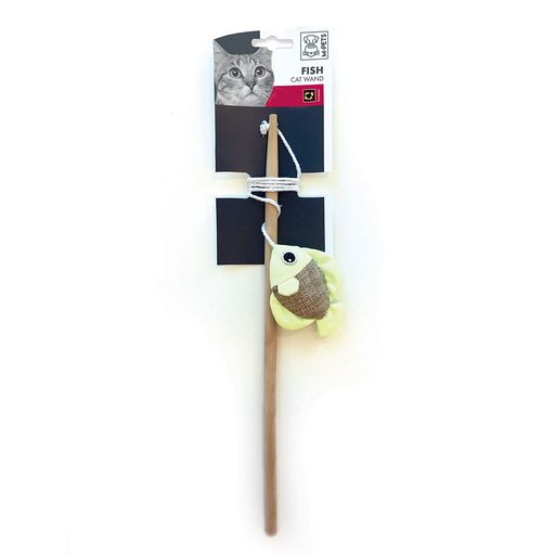 M-PETS FISH Cat Wand - 35 cm