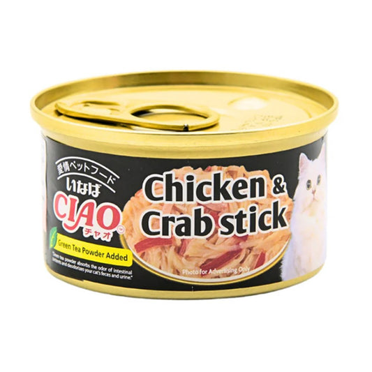 Ciao- Chicken & Clab Flavor Kamaboko Can