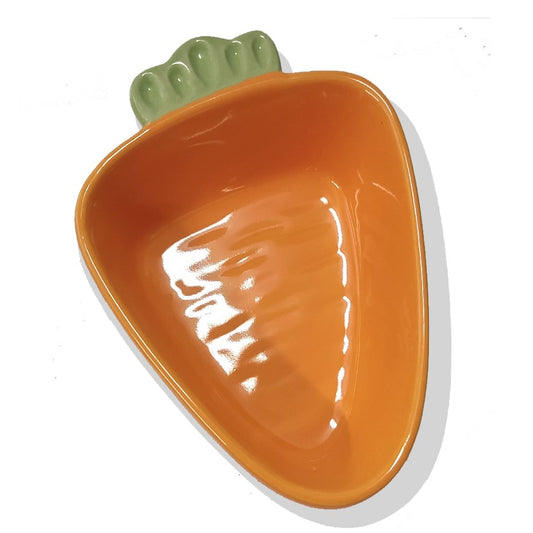 Carrot Shaped Ceramic Bowl 15*12cm