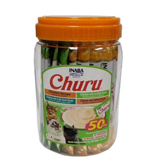 Churu Chicken Seafood Variety 50 Tubes