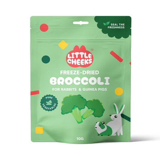 Little Cheeks Freeze Dried Broccoli for Small Animal 10g