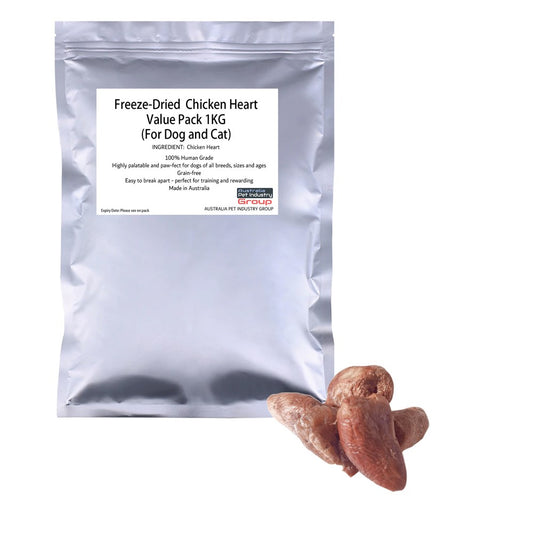 Freeze-Dried Chicken Heart 1KG