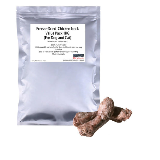 Freeze-Dried Chicken Neck 1KG