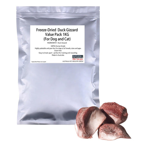 Freeze-Dried Duck Gizzard 1KG