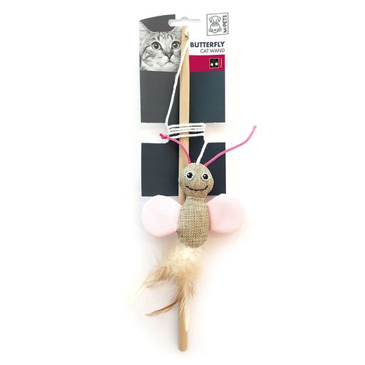 M-PETS BUTTERFLY Cat Wand - 35 cm