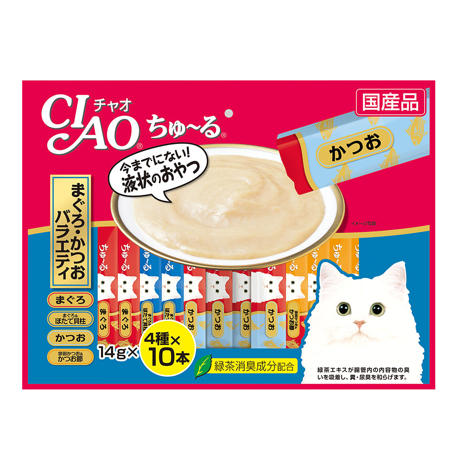 Ciao- Tuna Bonito Variety (40pcs/pk)