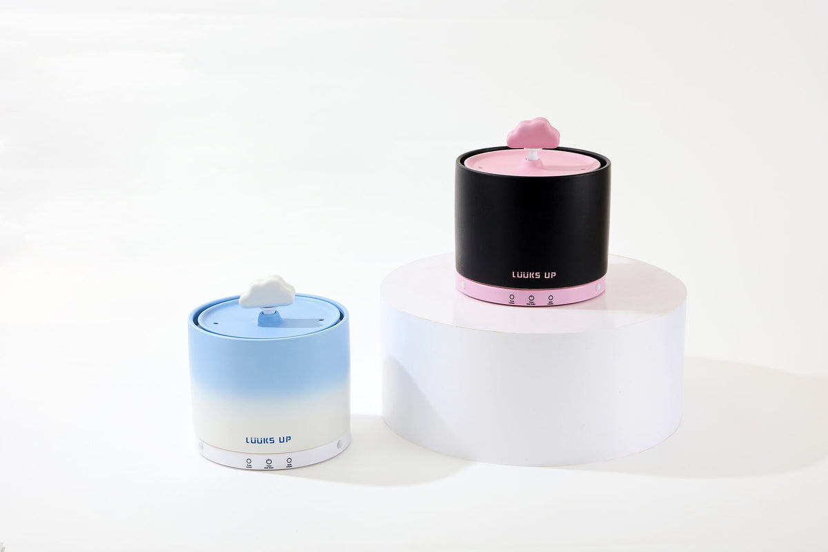 Luuks Up Cloud Drop Ceramic Drinking Fountain – Pink