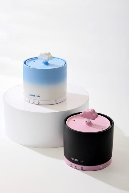 Luuks Up Cloud Drop Ceramic Drinking Fountain – Pink