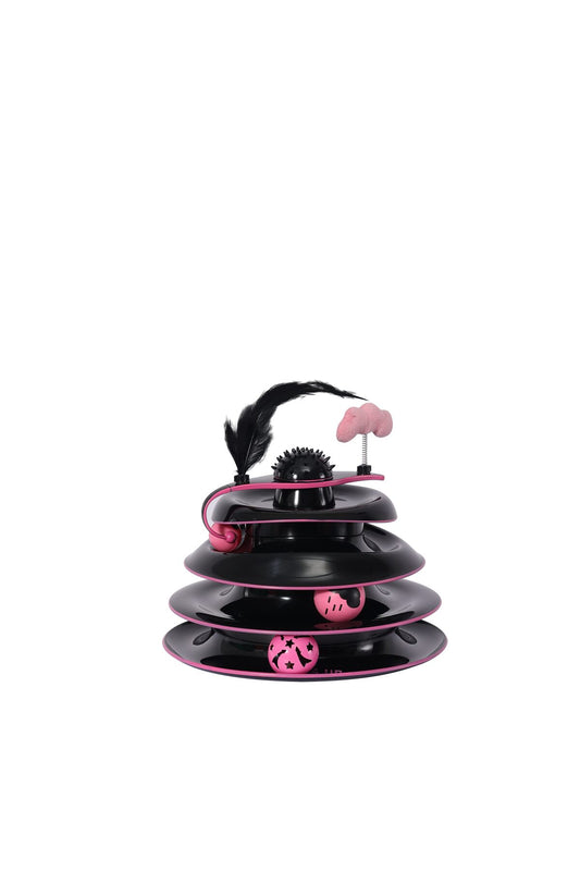 Luuks Up Galaxy Spin Interactive Cat Toy