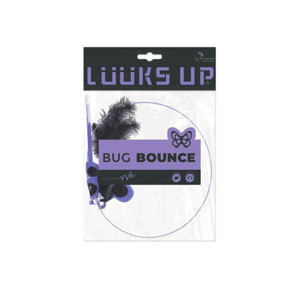 Luuks Up Bug Bounce Cat Teaser – Purple Butterfly