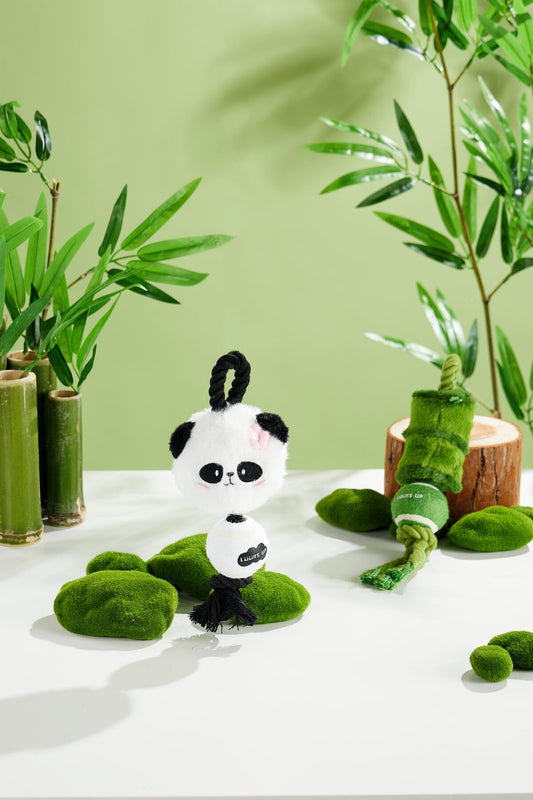 Luuks Up Tennis Dog Toy – Panda