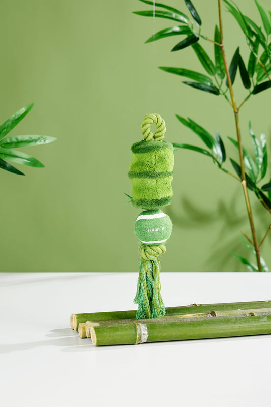 Luuks Up Tennis Dog Toy – Bamboo