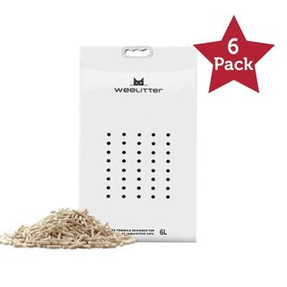 WEELITTER Tofu Cat Litter 6L/2.5KG [Flavour: Peach]