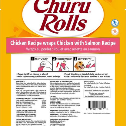 Inaba- Churu Rolls Chicken Recipe wraps Chicken with Salmon Recipe