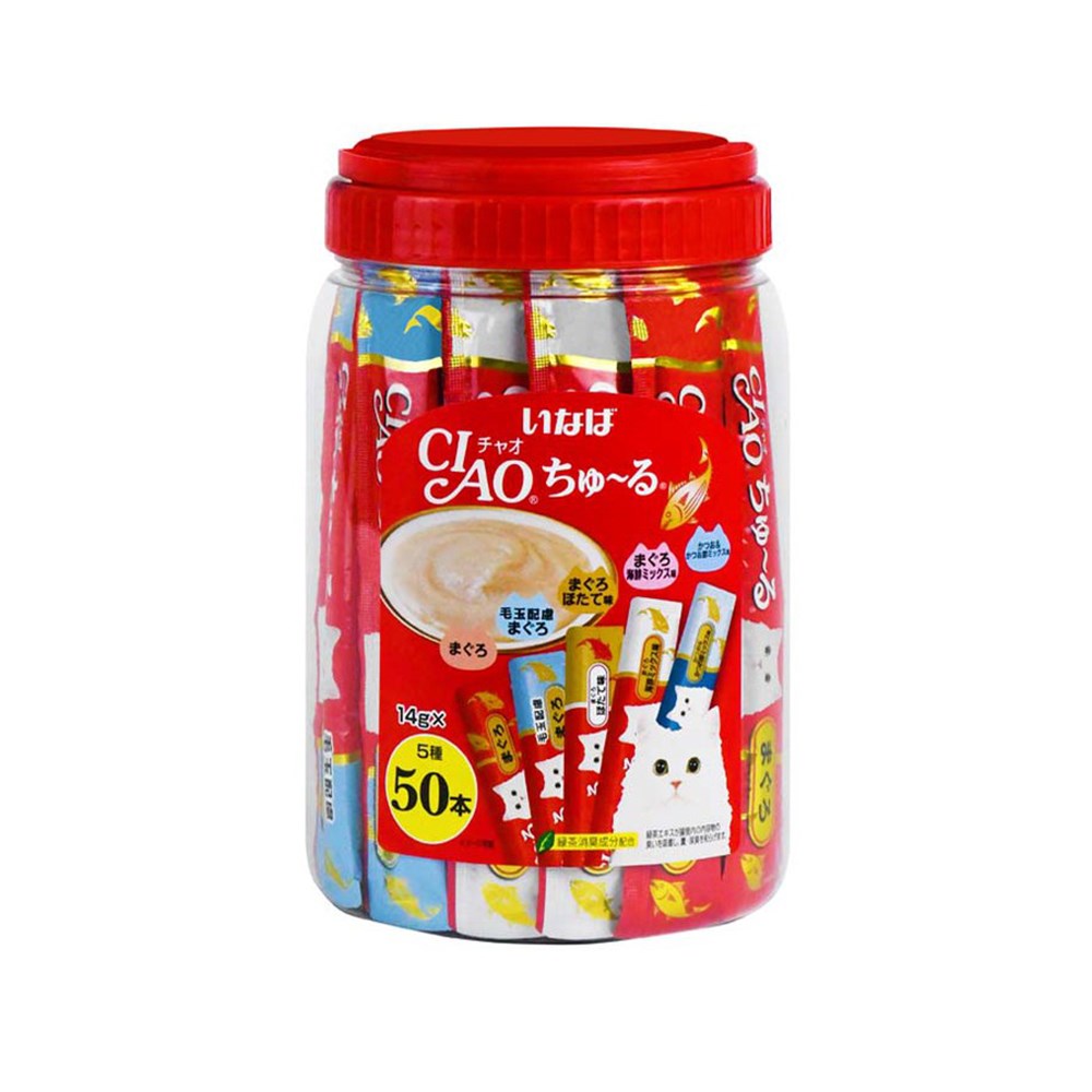 CIAO Churu Tuna Variety – 50 Tubes