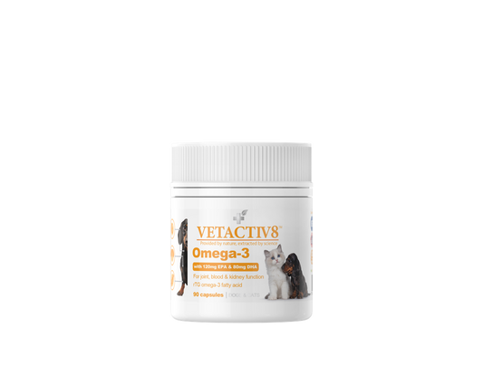 VetActiv8 Omega 3 90 caps soft gel
