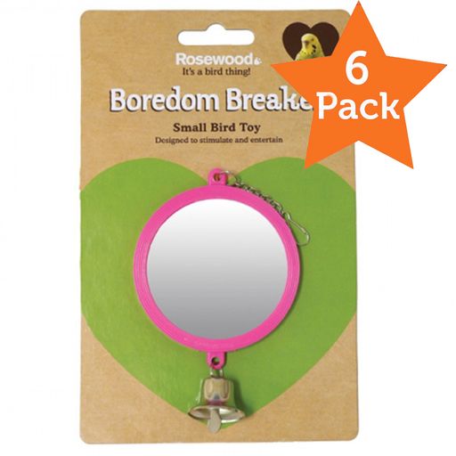 3" Round Mirror With Bell